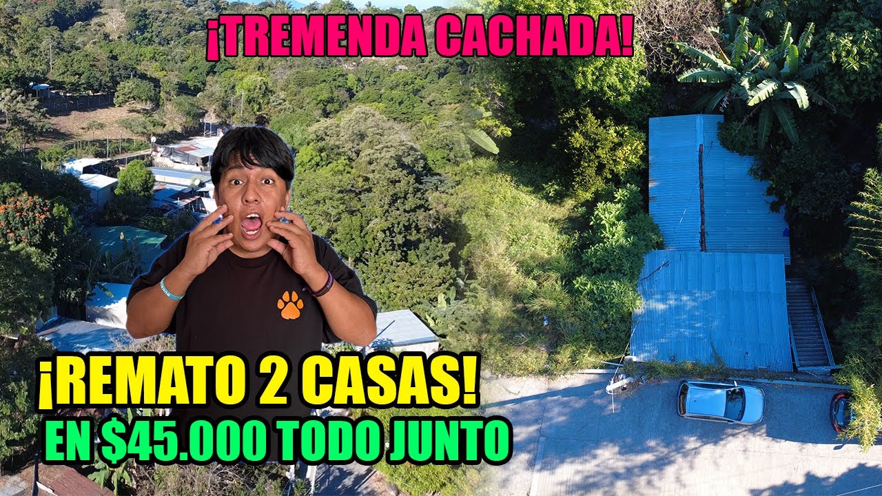 REMATO 2 casas al precio de una cerca de Cojutepeque 