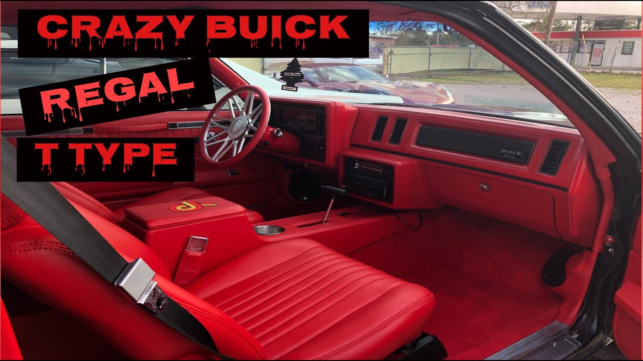 STITCHED BY SLICK (StickTalk) BUICK REGAL T-TYPE FULL INTERIOR FOR MLB STAR!!!!!