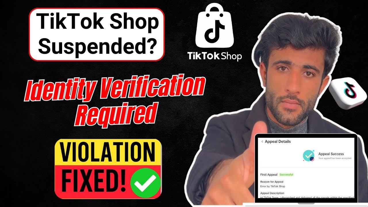 TikTok Shop Violation Appeal (2025) 🚫 Identity Verification Fix | Suspended Account Recovery Guide