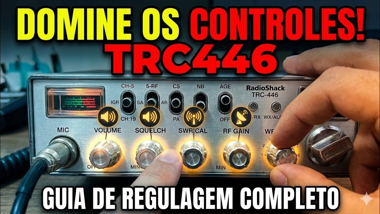Советы по настройке и эксплуатации Radioshack TRC-446