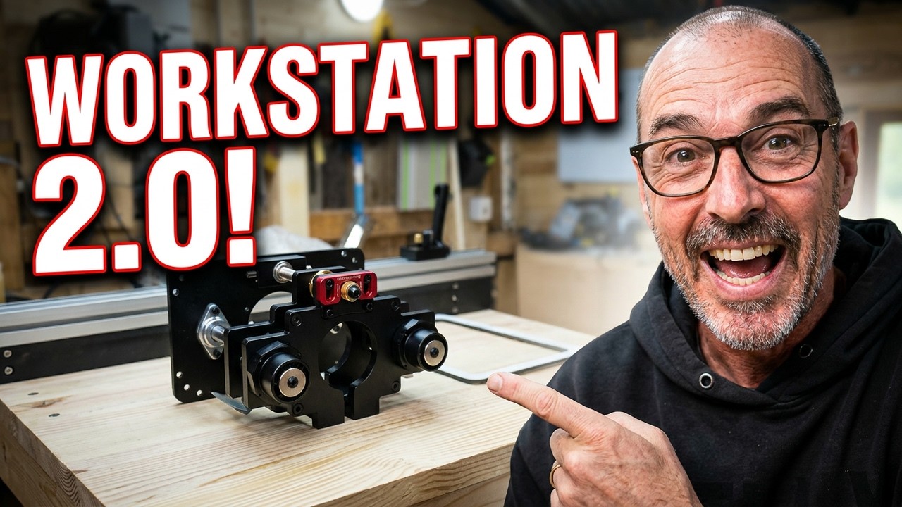 Enjoywood Router Lift and Router Fence combination for the V2.0 Table Saw Workstation.
