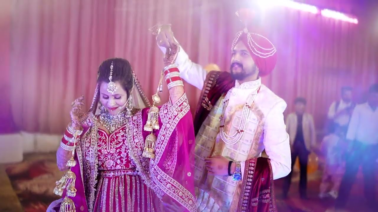 WEDDING HIGHLIGHTS 2025 l ALKA+CHETAN l SUNIL ART PHOTOGRAPHY l JALANDHAR
