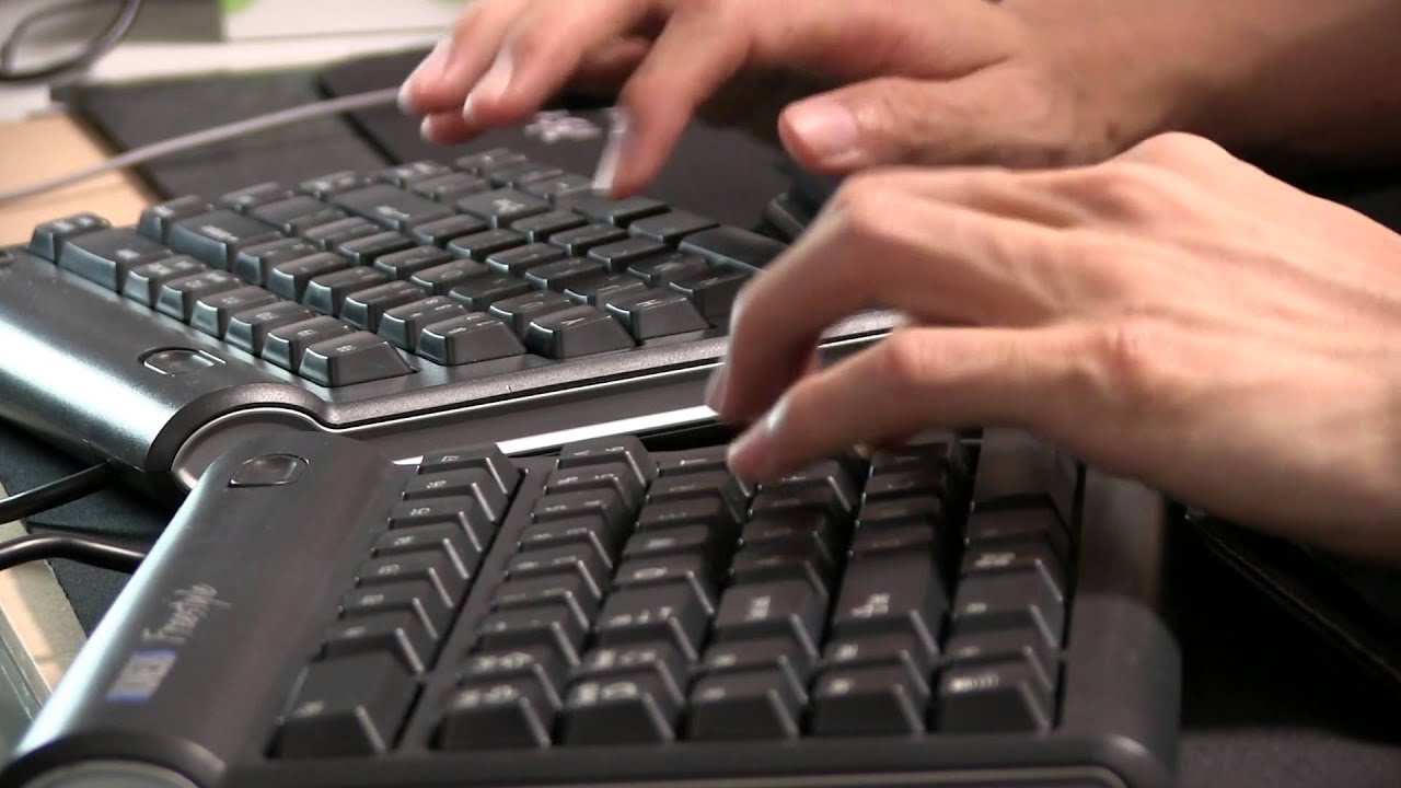 Kinesis Freestyle Keyboard typing sound ～キネシスキーボード打鍵音