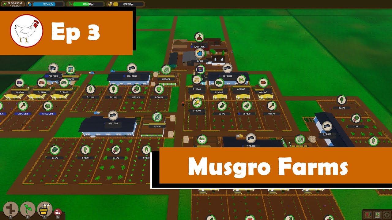 Musgro Farm - Incremental Farming Game - Kale Salad - Ep 03
