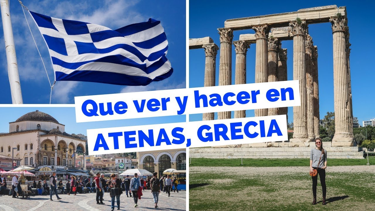 15 Cosas Que Ver y Hacer en Atenas, Grecia 🇬🇷 Guía Turística 🕶️ Ruinas, Museos, Mercados y Miradores