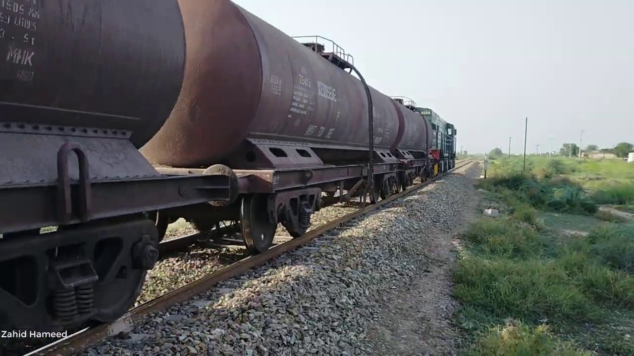 Pakistan Railways|Rawalpindi BTO Oil Train Pass Faisalabad Dry Port Railway Station||Zahid Hameed||