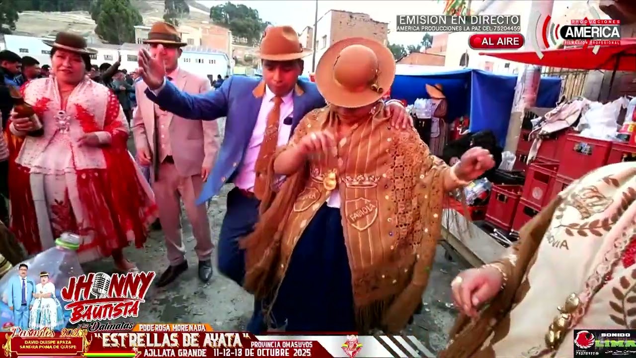 JHONNY BAUTISTA☆PODEROSA MORENADA ESTRELLAS DE AYATA AJLLATA 2025-Cantón Ajllata Grande.🎼. DISCO 11