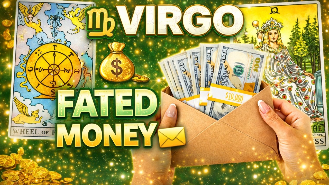 ♍️ VIRGO 💰 The Money Is Fated! 📩 Wheel of Fortune + Empress = Major Prosperity Blessing‼️