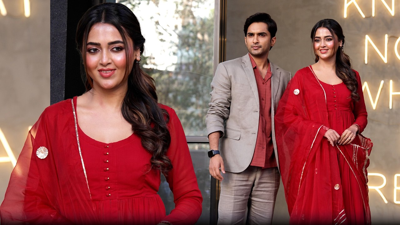 Tejasswi Prakash & Anud Singh Dhaka &lsquo;Psycho Saiyaan&rsquo; Ke Promotions Par Spot Hue 🔥🎬