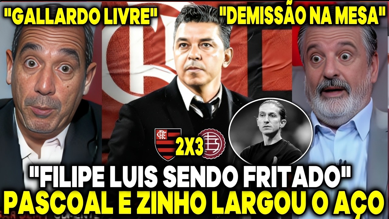 DISSE SIM AO FLA! PASCOAL E ZÉ ELIAS DESTROÇOU TUDO 