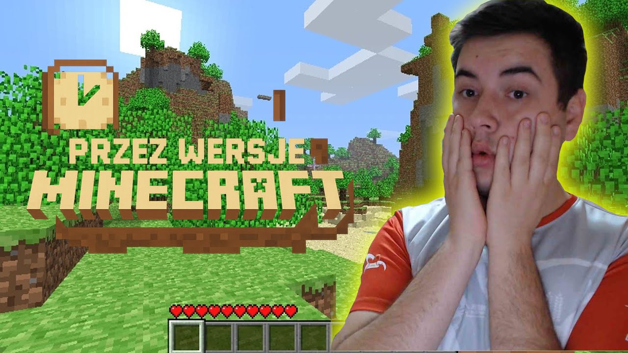 ROZPOCZYNAM NOSTALGICZNĄ PODRÓŻ! || PRZEZ WERSJE MINECRAFT #1 || ALPHA 1.0.4
