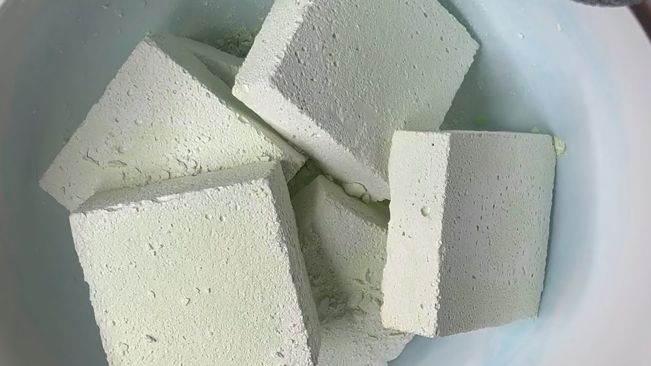 Soft Dusty Gym Chalk Crush | ASMR | Oddly Satisfying