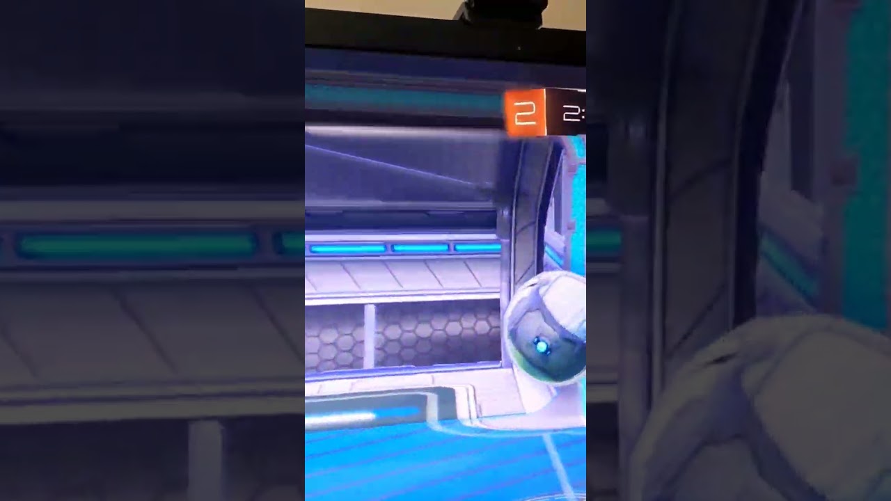 Sick goal in rocket League