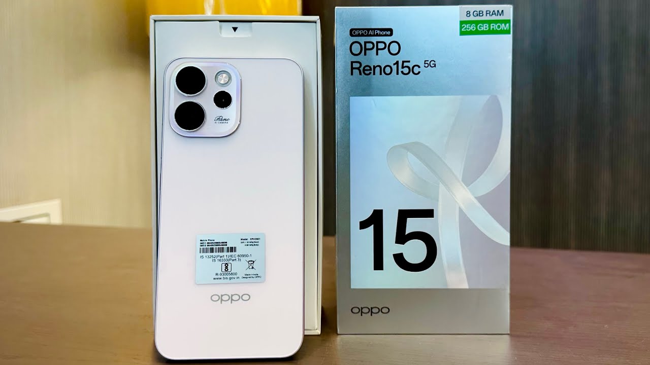 Oppo Reno 15C 5G Pink Unboxing & Honest Review 🔥 | Oppo Reno 15C 5G price, spec & Many More