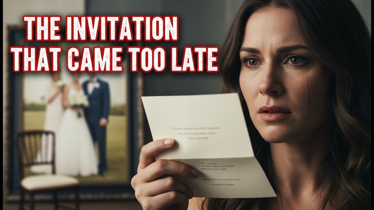 Fake Wedding Invitation Arrives Revealing Brutal Family Financial Exploitation