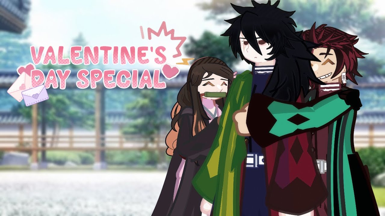 💝 VALENTINE’S DAY SPECIAL — GIYUU, TANJIRO & NEZUKO