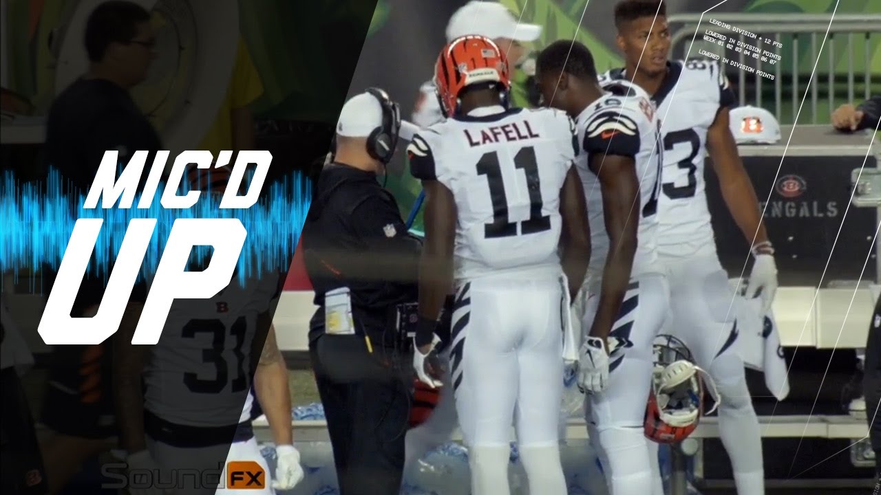 Mic'd Up: Brandon LaFell & Reshad Jones (Week 4) | Sound Fx | NFL Films