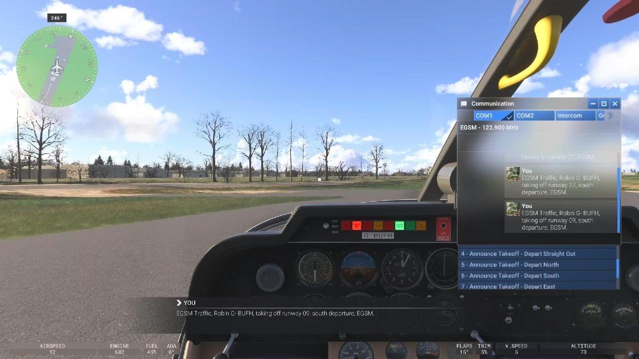 Robin DR400 | Beccles to Great Oakley | Microsoft Flight Simulator