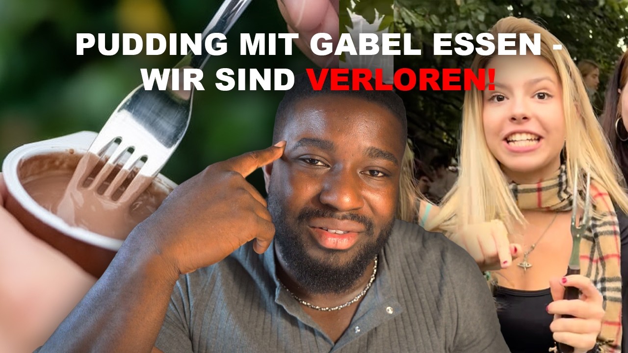 Pudding mit Gabel essen - der Beweis daf&uuml;r dass die Menschheit verloren ist‼️