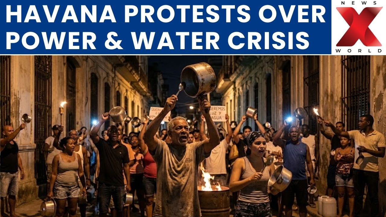 Cuba's Infrastructure Crisis Sparks Fresh Havana Street Protests Over Electricity And Water | NXW