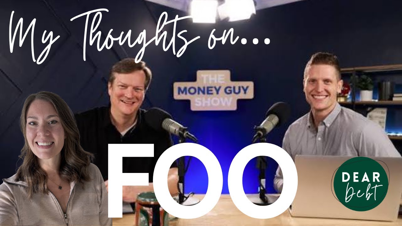 My thoughts on The Money Guy's Financial Order of Operations (FOO)
