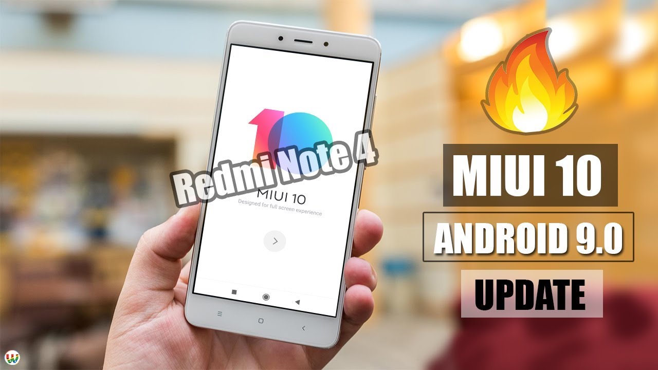 How To Install Global MIUI 10 Android Pie Beta ROM On Redmi Note 4