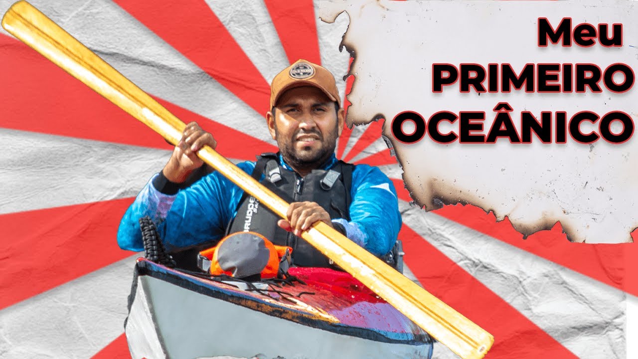 Meu primeiro CAIAQUE OCE&Acirc;NICO!!
