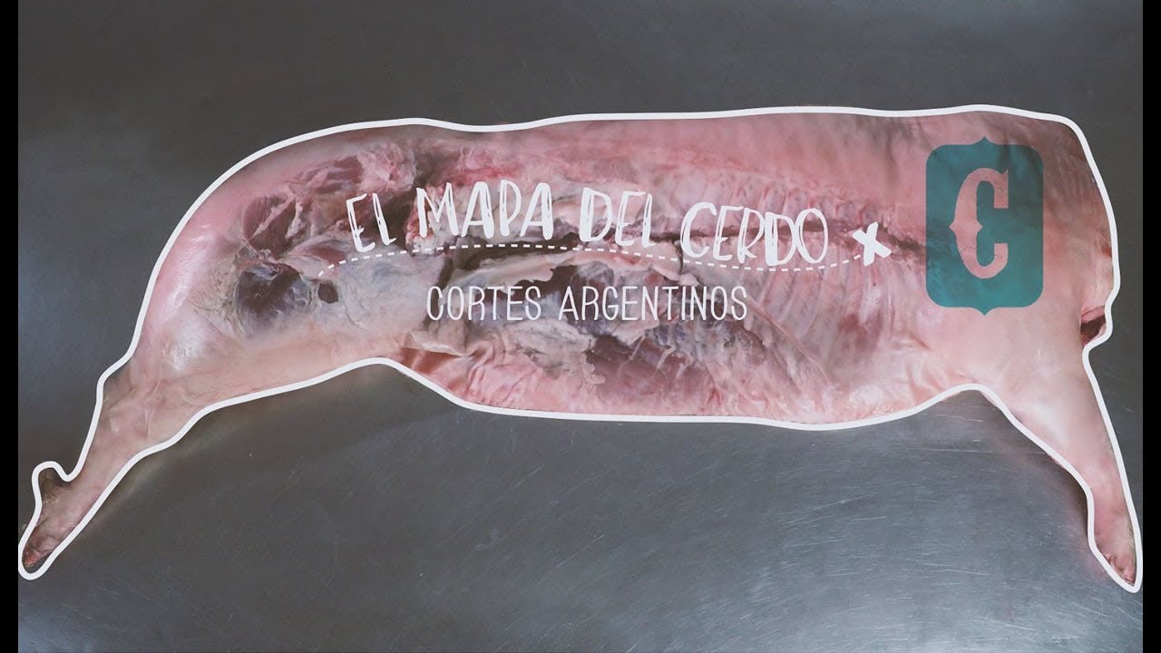 El mapa del cerdo: &iquest;C&oacute;mo son los cortes argentinos?
