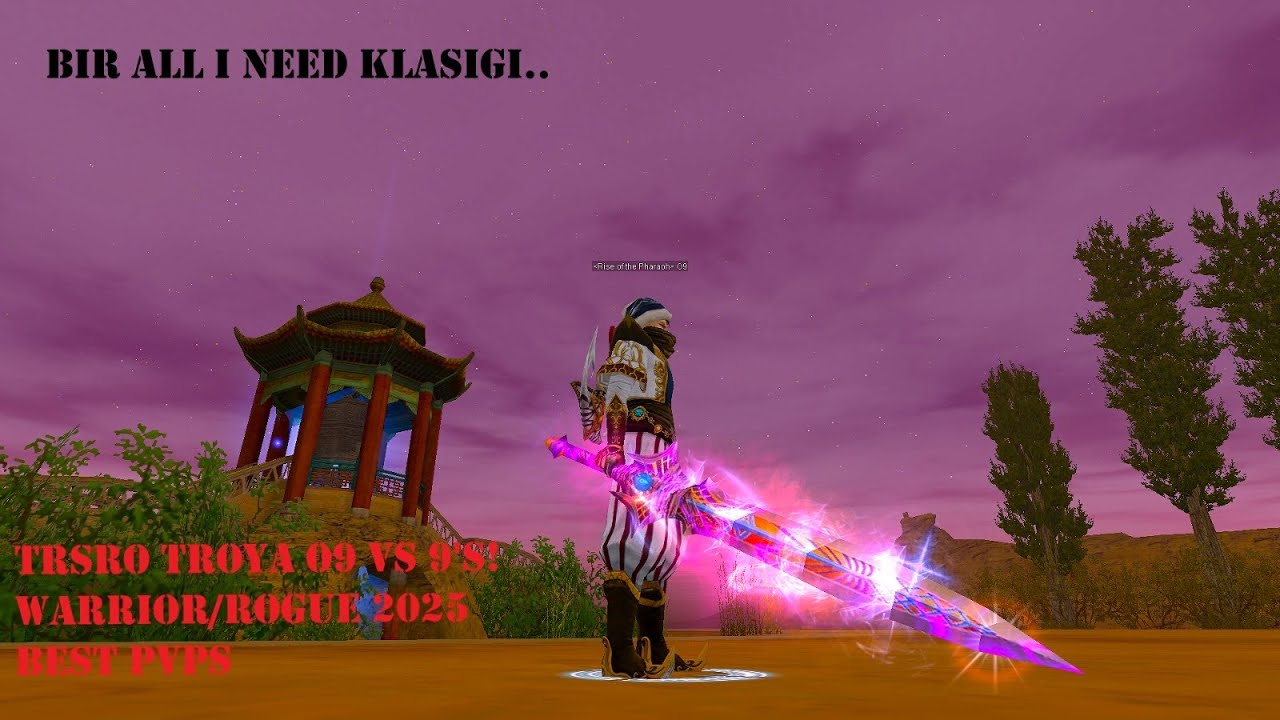 TRSRO 2025 BEST WARRIOR-ROGUE PVP O9 MİX |TROYA 🎧(BAHANENİYAZ)