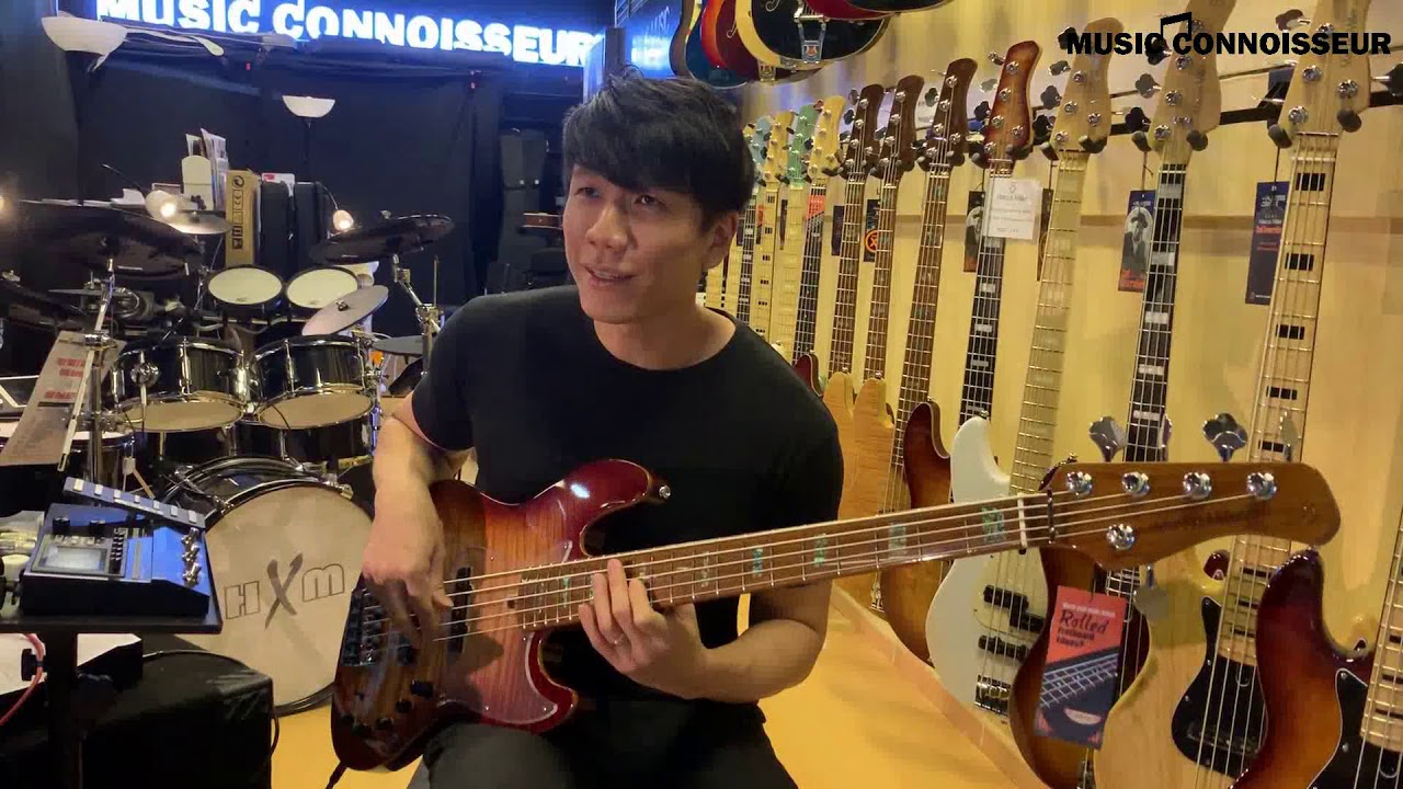 Shaun Seow Plays Sire V10 Marcus Miller Bass Guitar with Exclusive Interview