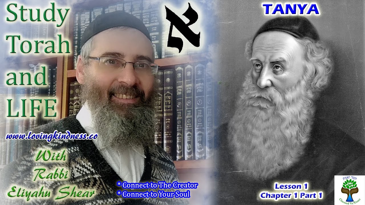Lessons in Tanya - Lesson 1 - Three Types of Souls: Chapter 1 Part 1