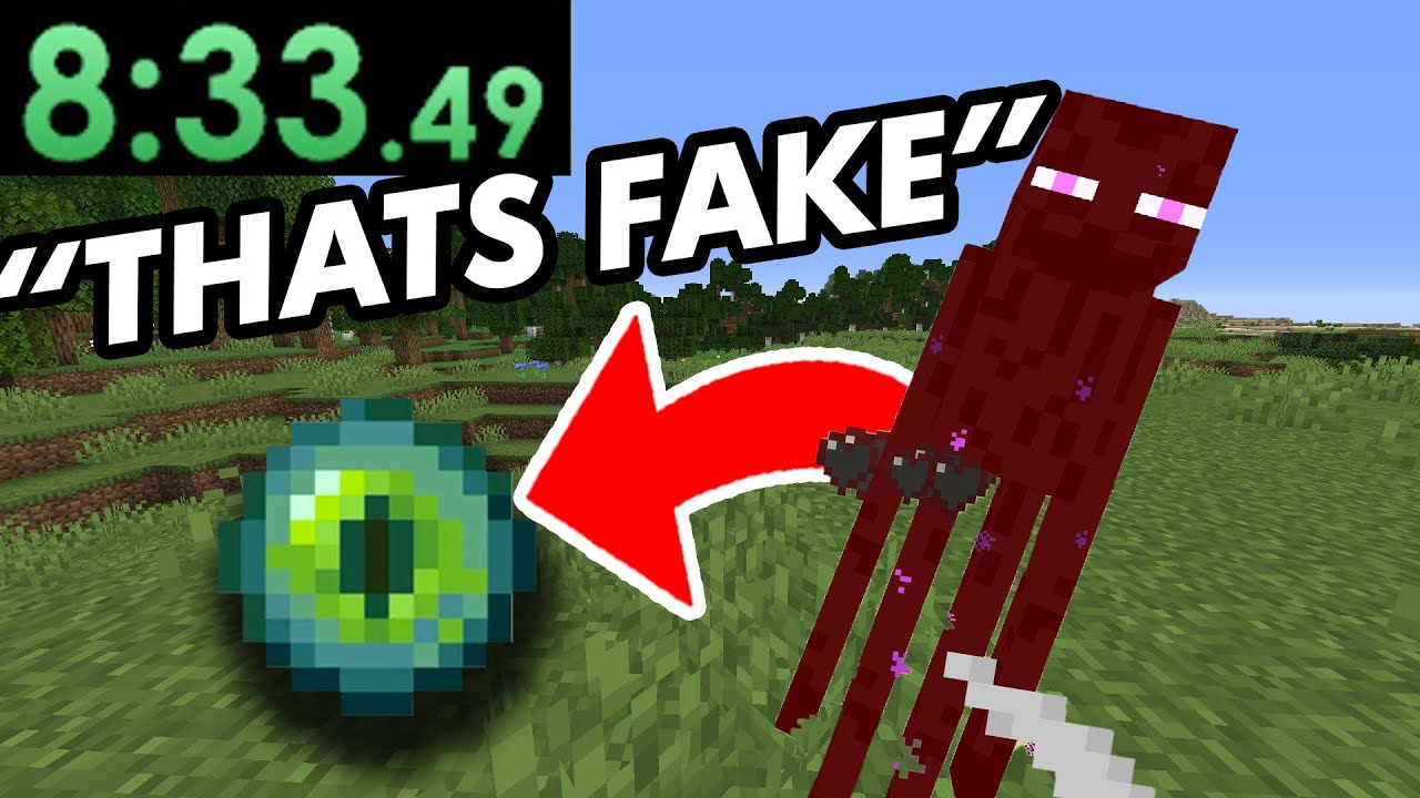 Can Pro Speedrunners Spot A Fake Minecraft Speedrun Again?