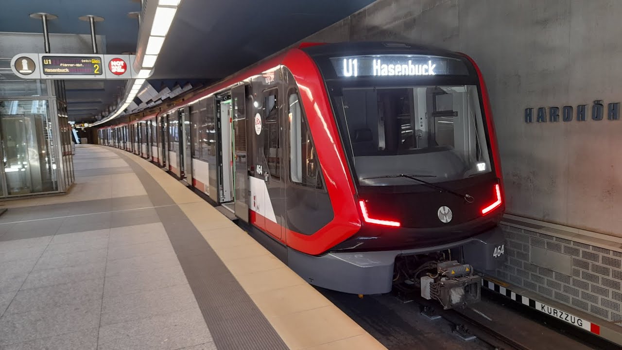 Mitfahrt in der U1 vom Hasenbuck bis Fürth Hardhöhe im G1