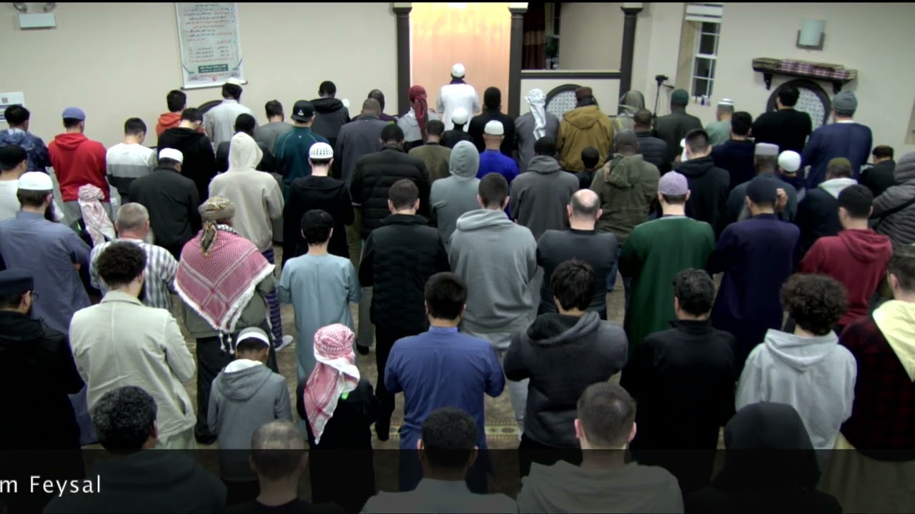 Ramadan 1444 (2023) - Night 16 - Isha & Taraweeh - Part 1 (First 4 Rakahs) (Led by Imam Feysal)