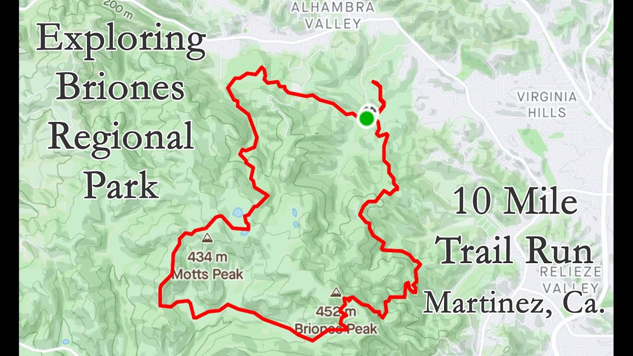 Briones Regional Park - 10 Mile Hike / Trail Run Briones Crest, Table Top East Bay Regional Parks