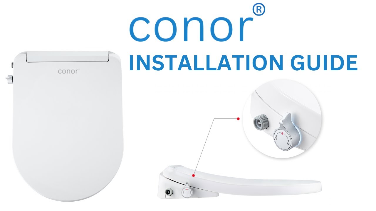 Conor Smart Bidet Toilet Seat Installation Guide
