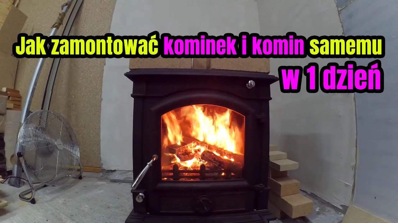 Jak samemu zamontować kominek i komin w 1 dzień