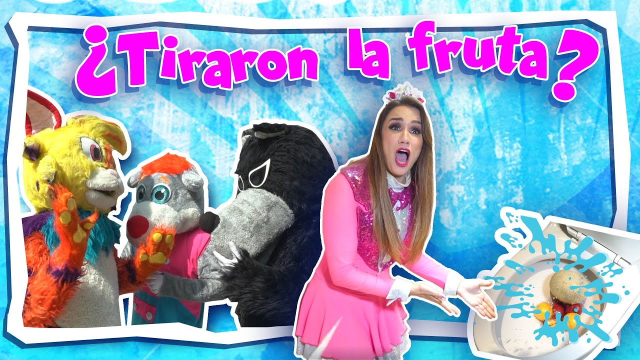 No se comieron la fruta y la tiraron en el baño | El Lobo no quiere comer sus frutas y verduras