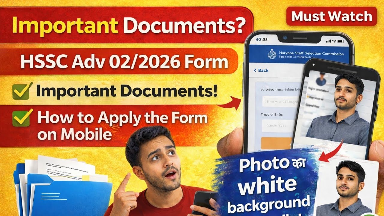 Haryana Forester Online Form 2026 Kaise Bhare Step by Step | HSSC Advt 02/2026 Apply Online