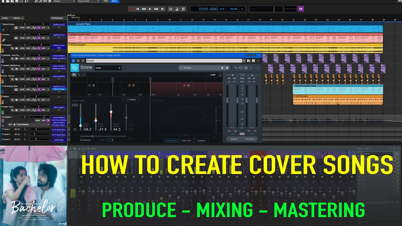 How To Create Cover Song In Tamil - Adiye | Mixcarft Tamil Tutorial