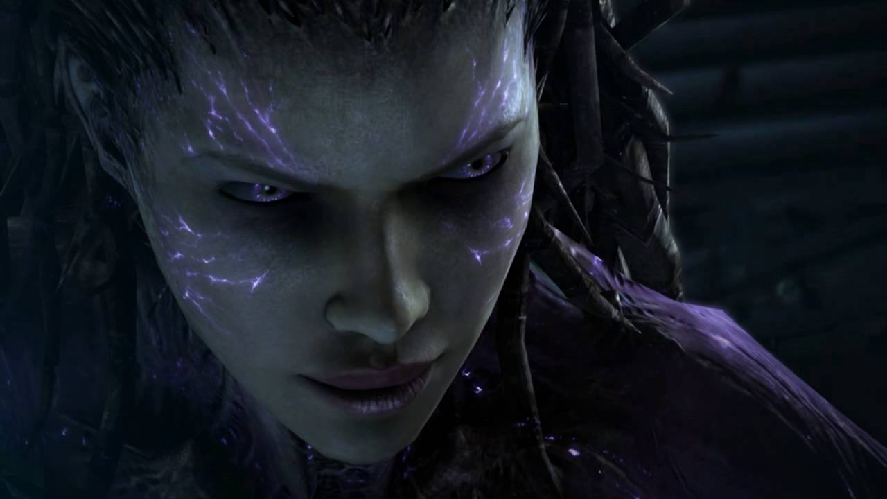 StarCraft II: Heart of the Swarm - The Queen of blades vs Narud HD 1080p