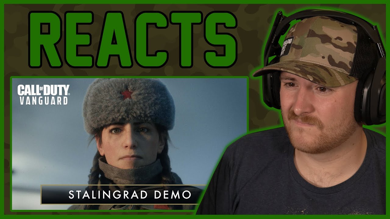 Call of Duty Vanguard - Stalingrad demo! (Royal Marine Reacts)