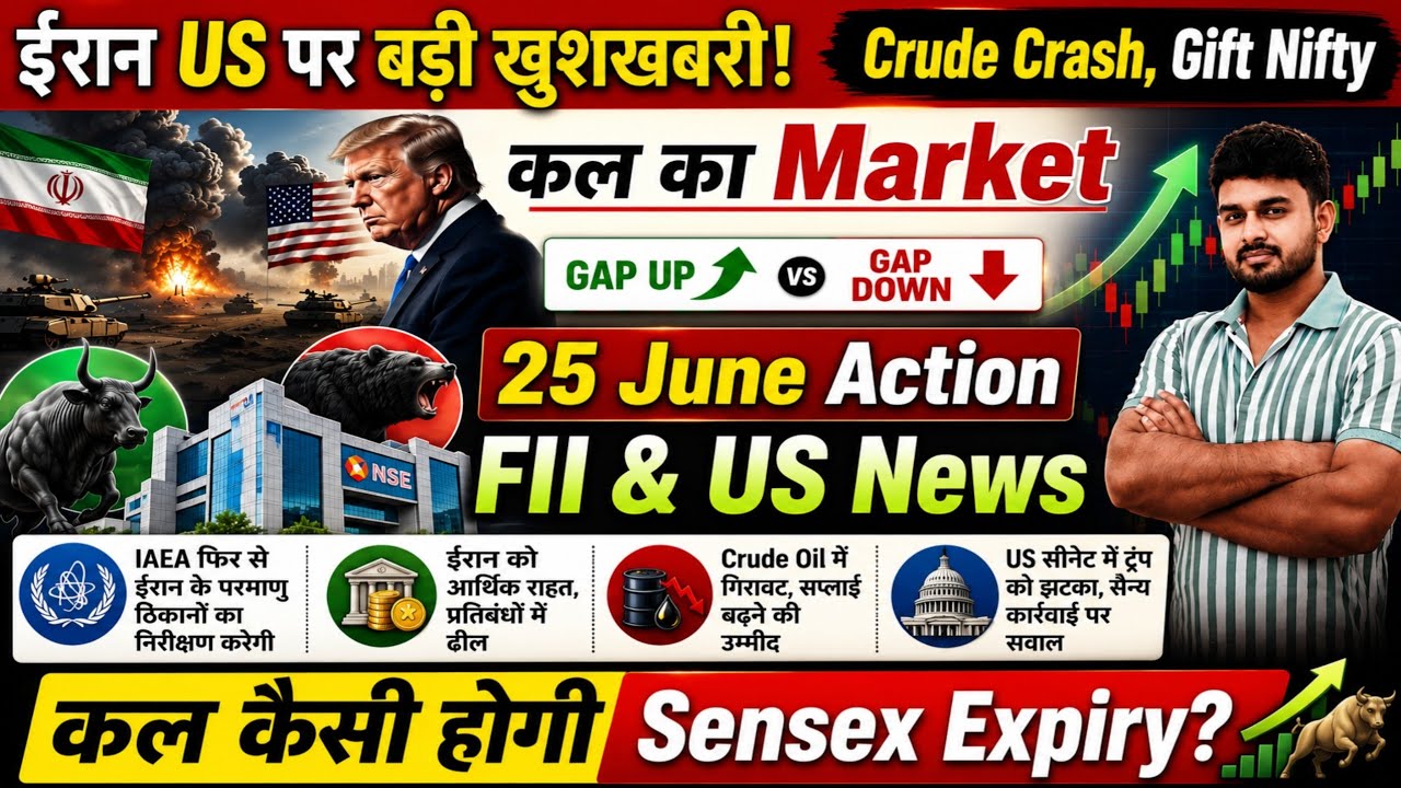 Market Prediction for Tomorrow | Nifty Prediction for Tomorrow | How Will the Market Perform Tomo...