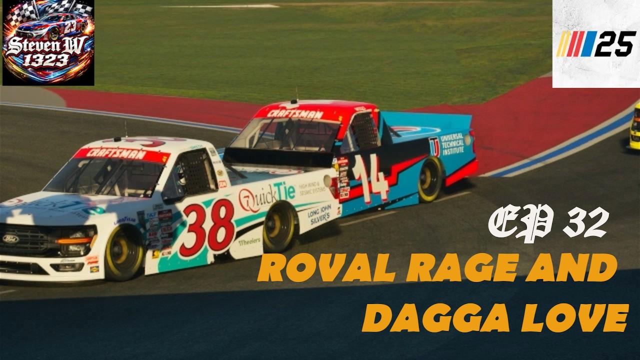 ROVAL RAGE AND DAGGA LOVE NASCAR 25 CAREER EP 32