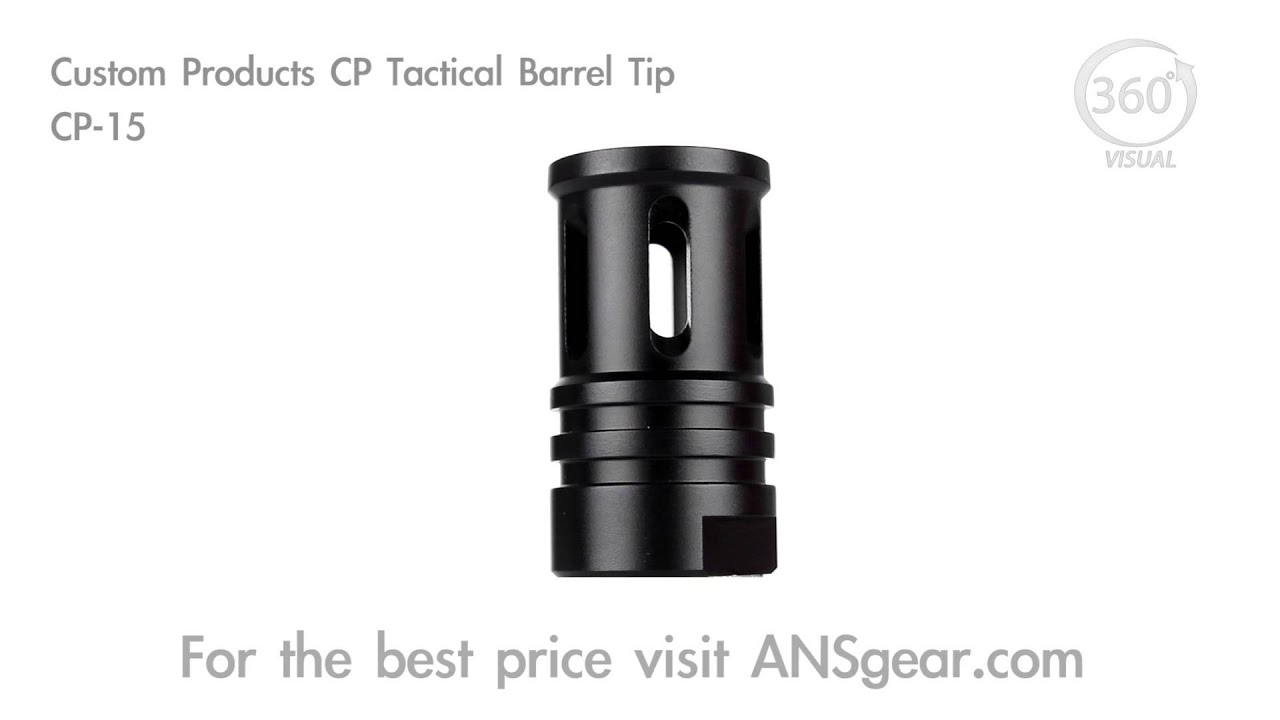 Custom Products CP Tactical Barrel Tip  - CP-15 - Visual 360