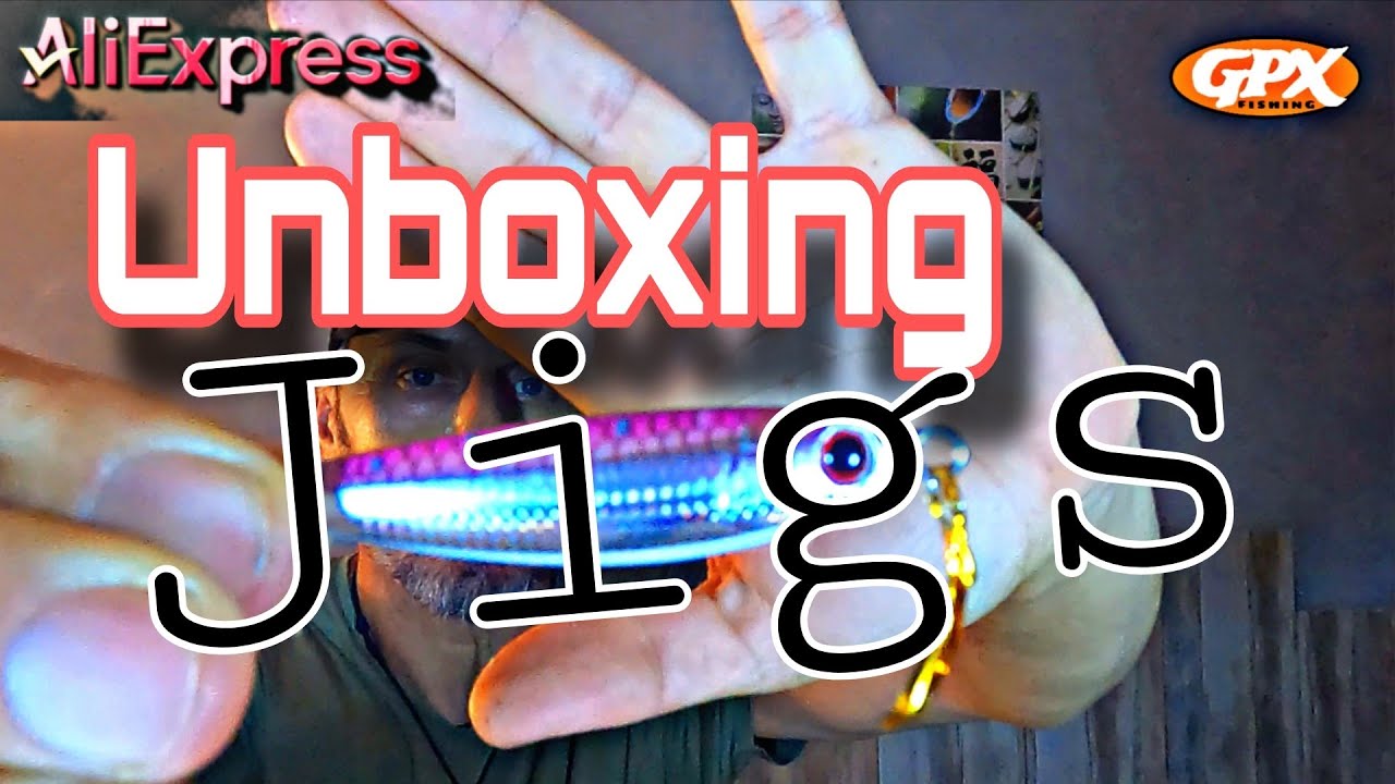 🎦Unboxing señuelos.       Jigs