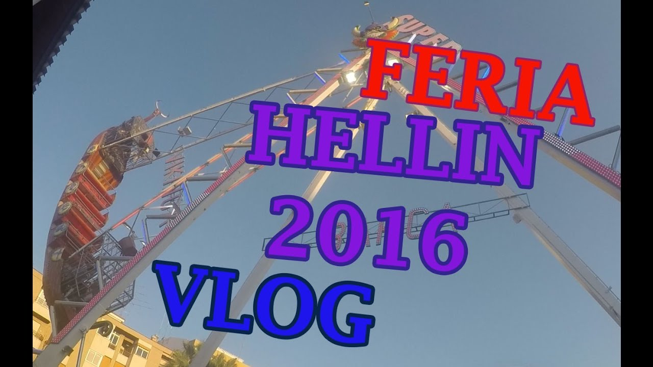 Feria de Hellín 2016 de día - VLOG Atracciones