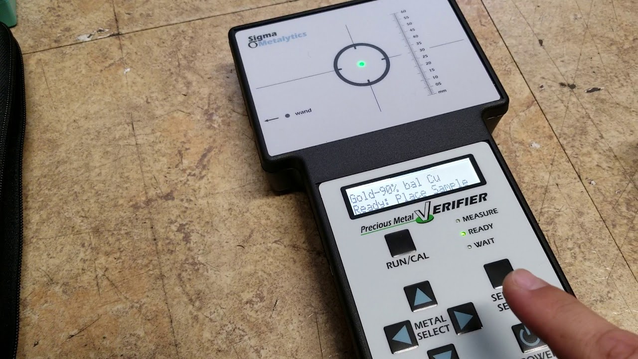 Gold coin verification - quick sigma metalytics demo