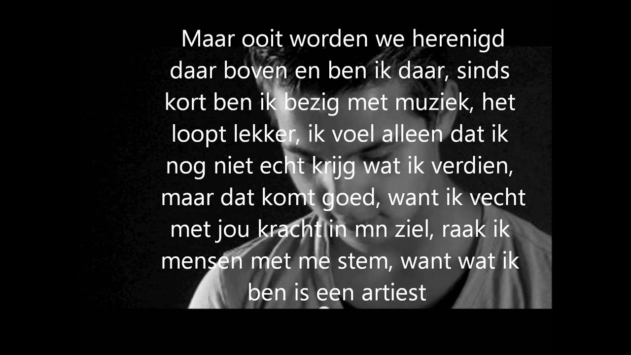 Jacksanny - Brief naar boven (Lyrics)