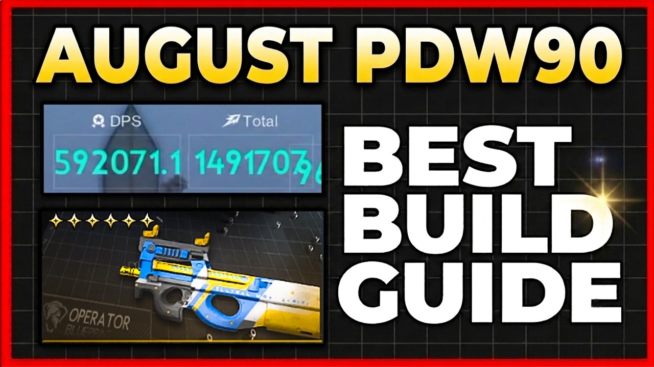12sec Forsakin Giant & Shadow Hound Nightmare Pdw90 Bullseye🥶BEST BUILD GUIDE - ONCE HUMAN